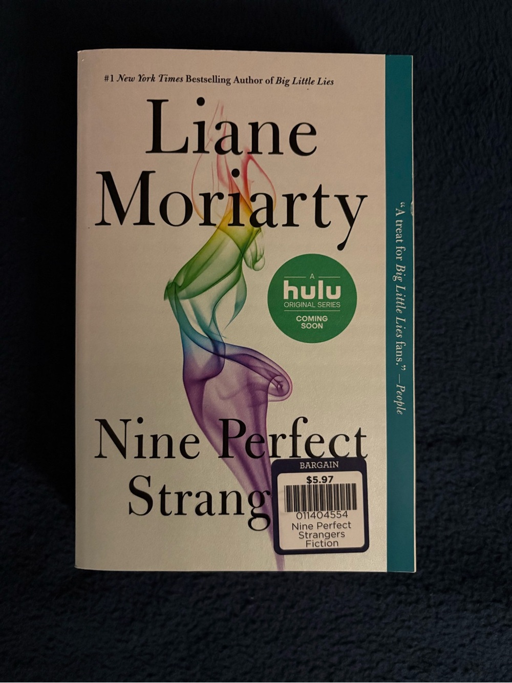 Nine Perfect Strangers — White Cover
